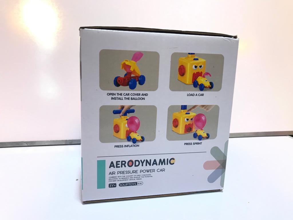 Air Pressure Power Toy Car