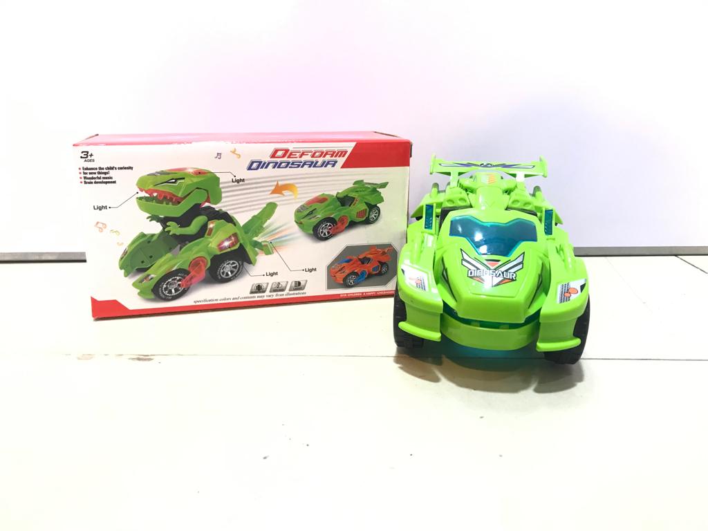 Deform Dinosaur Car