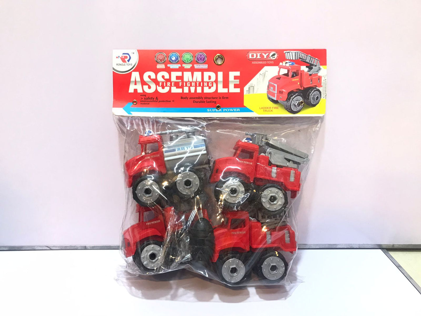 Diy Assembled Fire Fightning Set