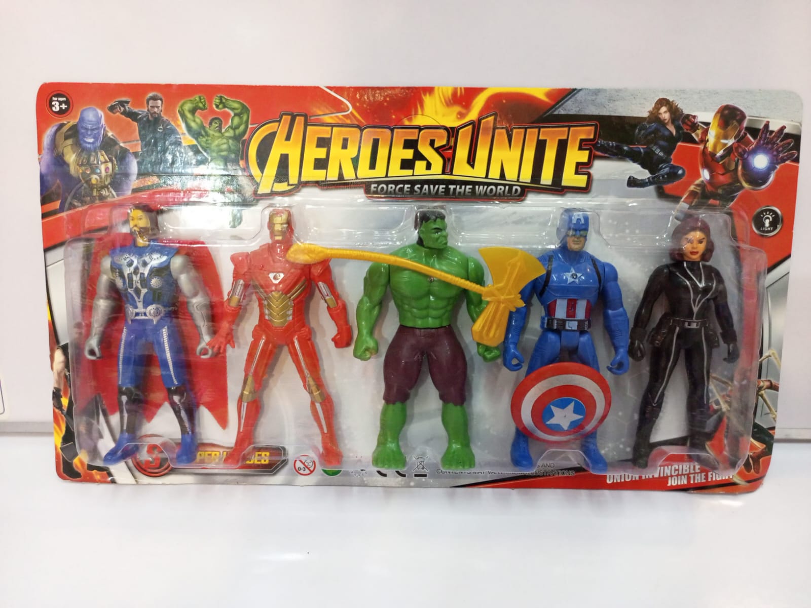 Kids Avengers 5 PCs Toy Any Toys