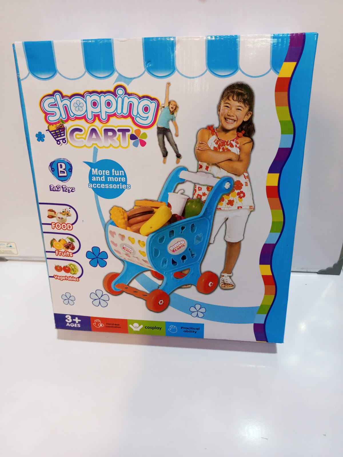 Plastic Shopping Cart For Kids