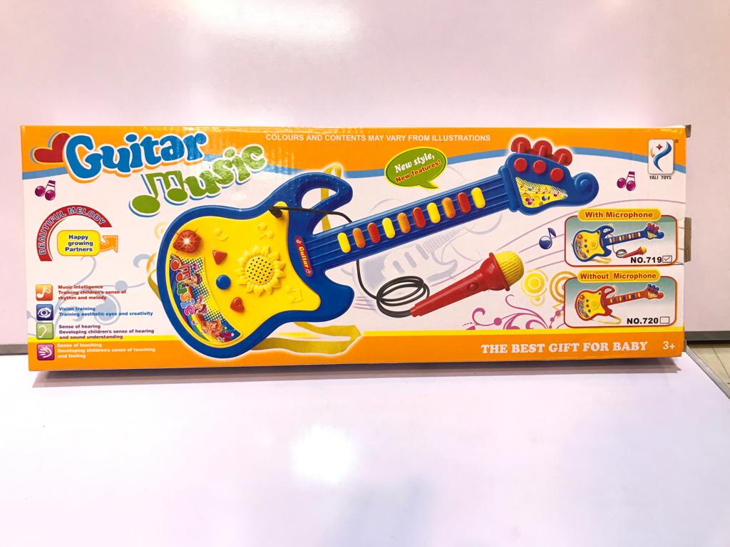 Toy Guitar with Mic