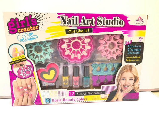 Nail Art Studio Kit For Kids
