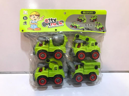 DIY City Trucks Toys