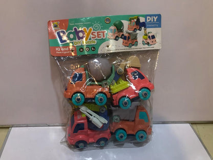 DIY Puzzle Trucks Toys