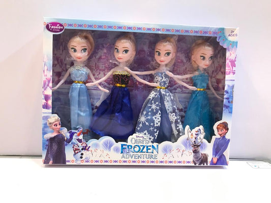 Frozen 4 Pcs Doll set