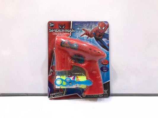 Spider Man Bubble Gun