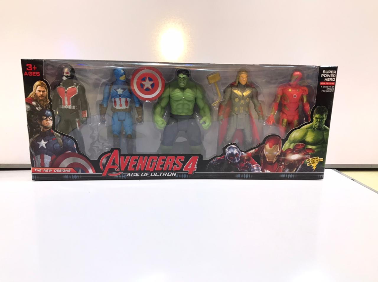Figurine Avengers, 4 Pcs Figurine Marvel Legends, Figurine Super He