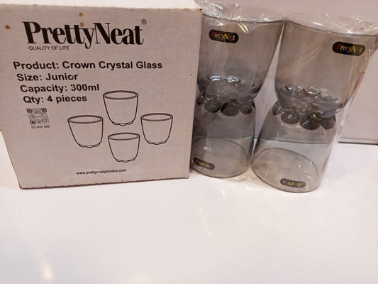 Crown Crystal Plastic Glass