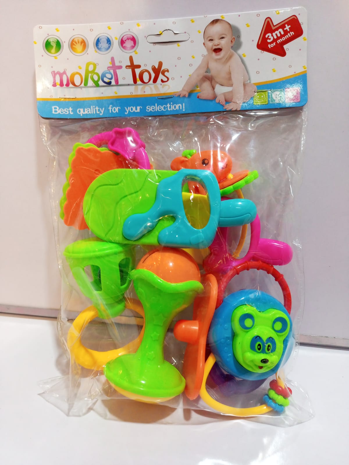 Baby Rattle with Theather For Kids